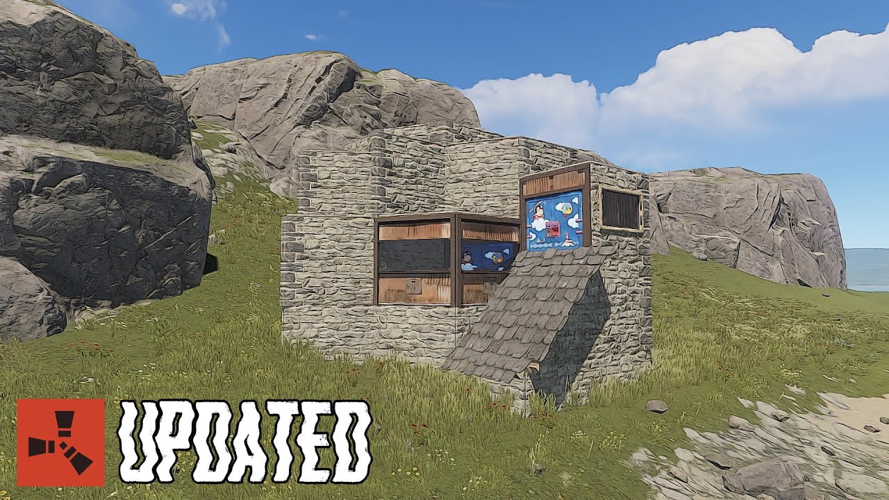 SOLO/DUO BUNKER BASE! *UPDATED* - (RUST BASE TUTORIAL) - YouTube