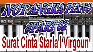 Not Angka Surat Cinta Untuk Starla - Virgoun