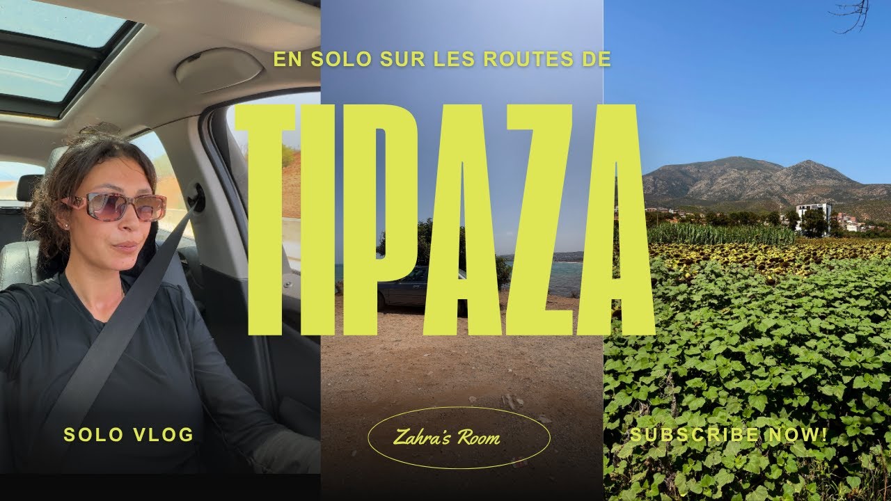 SEULE SUR LES ROUTES DE TIPAZA - AVEC MON CHIEN
