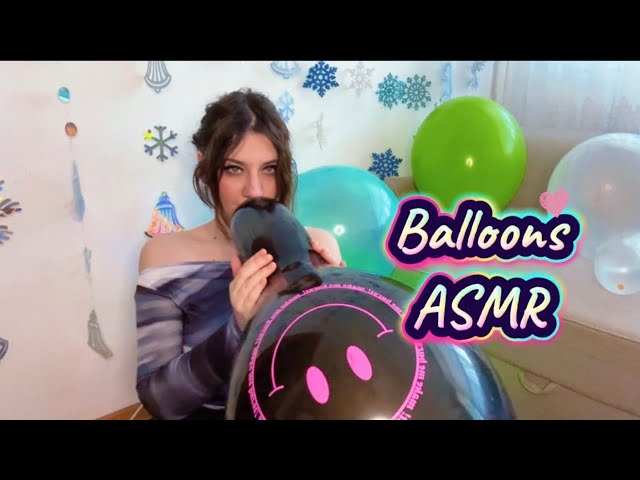 ASMR Balloons | Deep Inflation Sounds & Fun Bursts 💥 