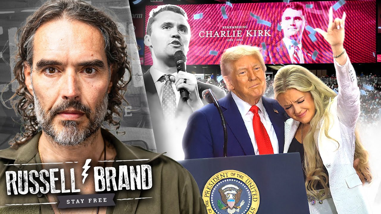 Trump Hails Charlie Kirk A Martyr As 100,000 PACK Arizona Stadium To Honor “American Hero” - SF637