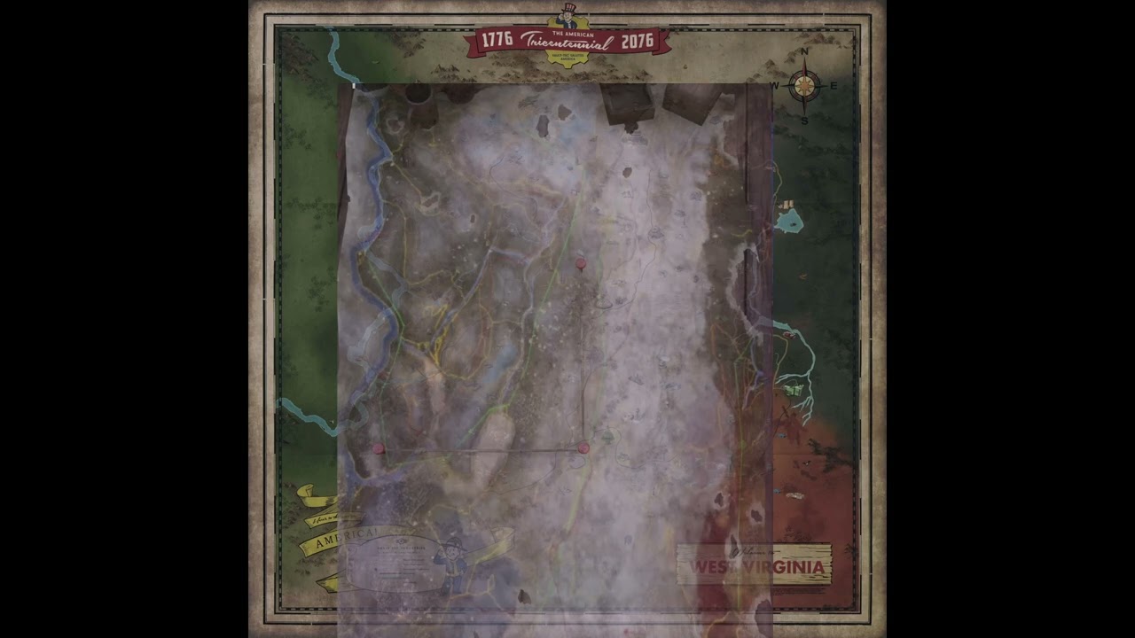 fo76 Blue Ridge Caravan Map