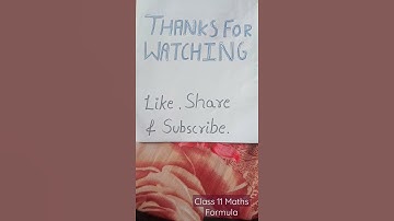 Class 11 Maths Formula Chapter-8:Binomial Theorem #trending #shorts #youtubeshorts #ytshorts #maths