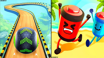 Going Balls vs Battery Run