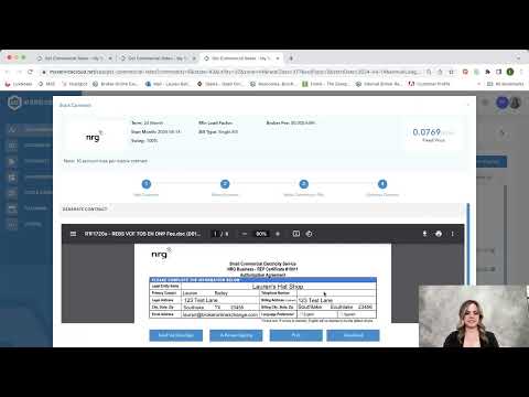 Creating a contract