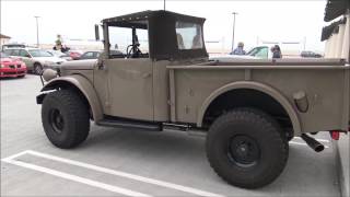 1952 Dodge M37 Military Power Wagon