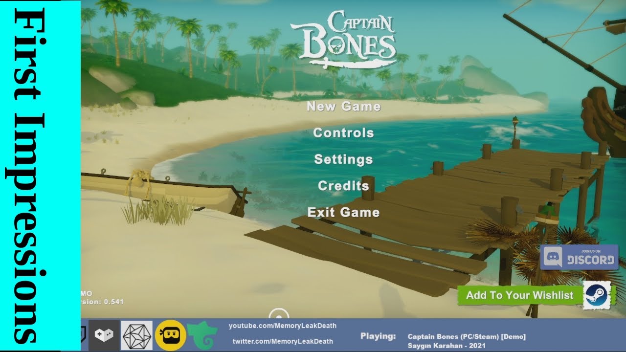 First Impressions | Captain Bones [Demo]