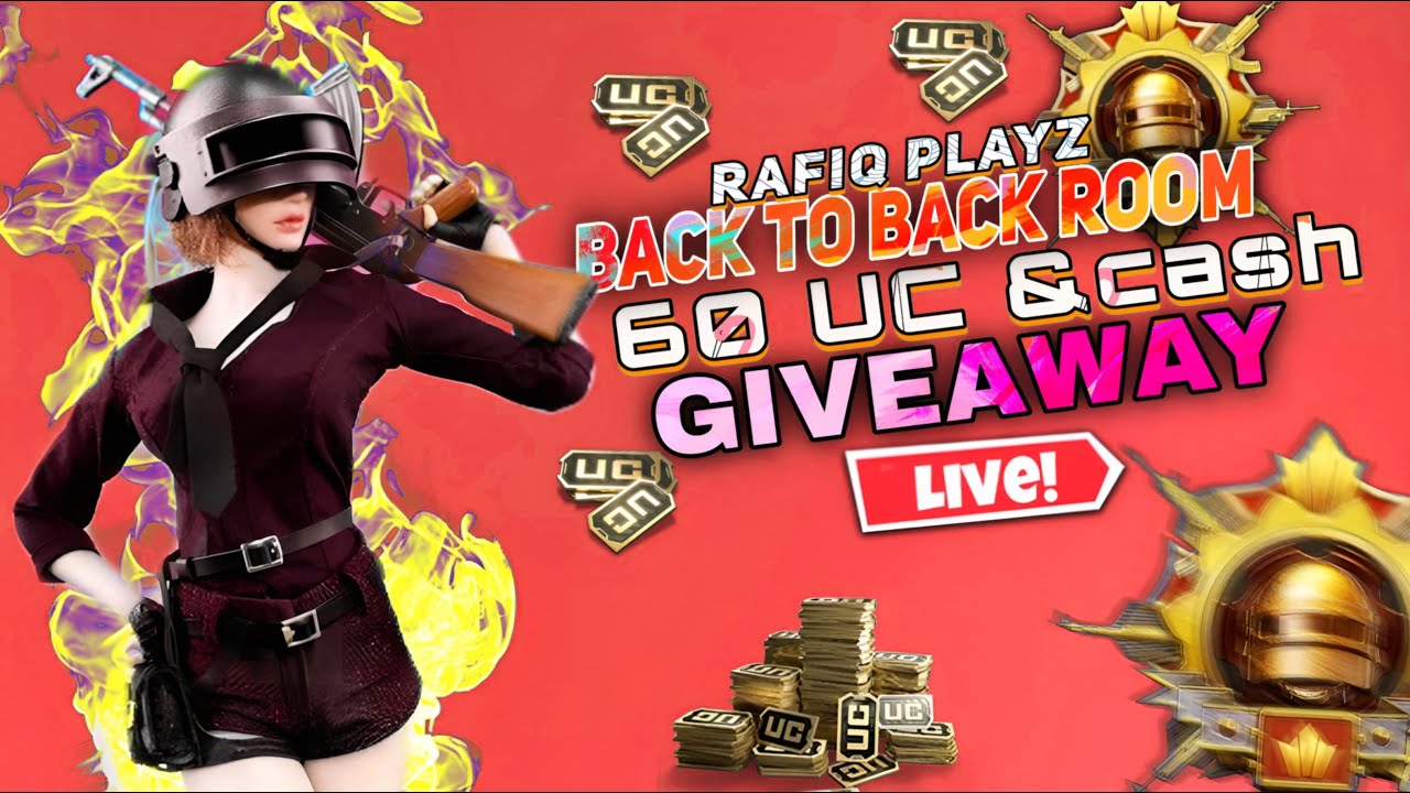 Ch Rafiq Rp RAFIQ PLAYZ Is Live 10 RP GIVEAWAY 0N 34K #bgmilive #bgmiucgiveaway # ...