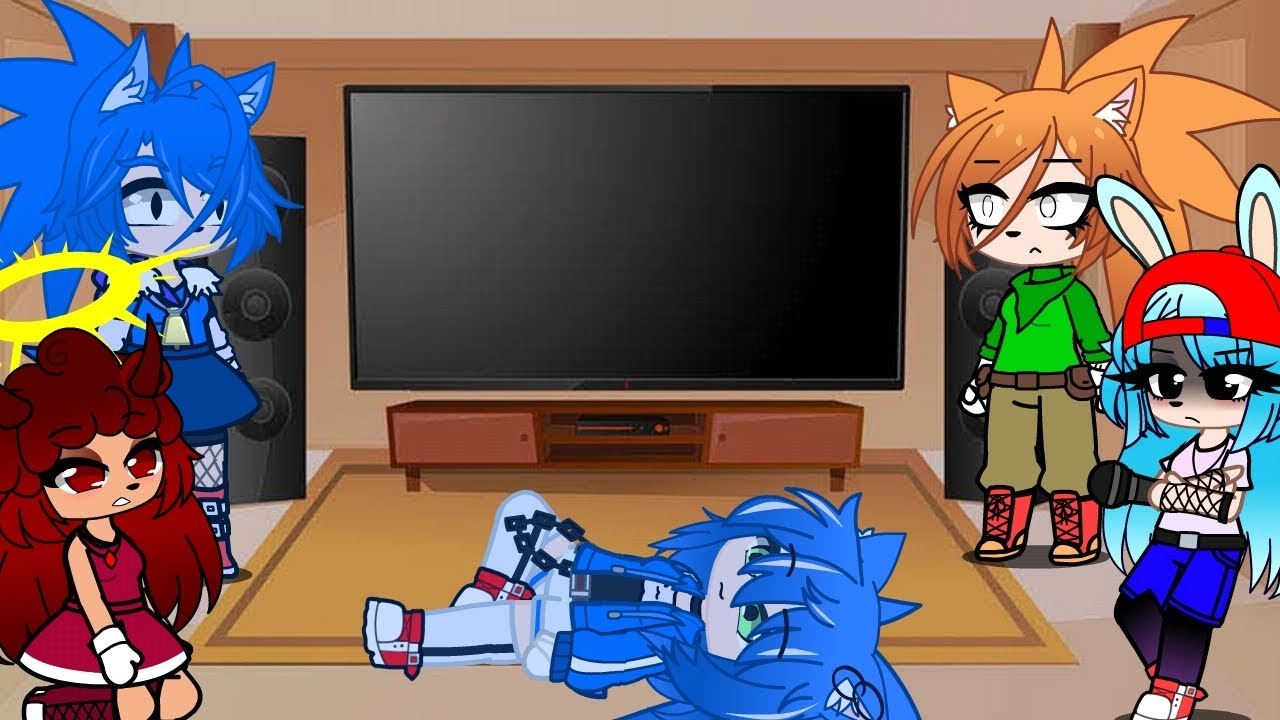 Random Genderbent React to fnf Gamebreaker (Gacha Video) Unofficial