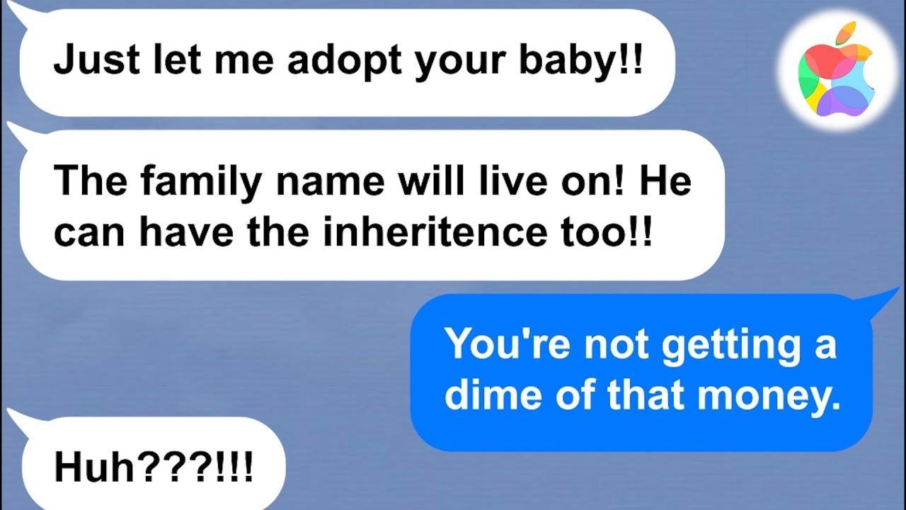 【Apple】My psycho family tries to force my baby into adoption to keep the family name alive