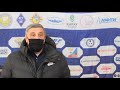 Главный тренер ВГАФК Игорь Новокщенов после матча СевГУ - ВГАФК (2:1)