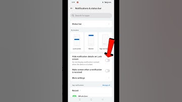 Hide Notification Details On Lock Screen In Realme Narzo 70x 5G #shorts #androidtips