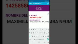 CÓMO PAGAR CANAL + DESDE MOBPAY (Guinea Ecuatorial) screenshot 5