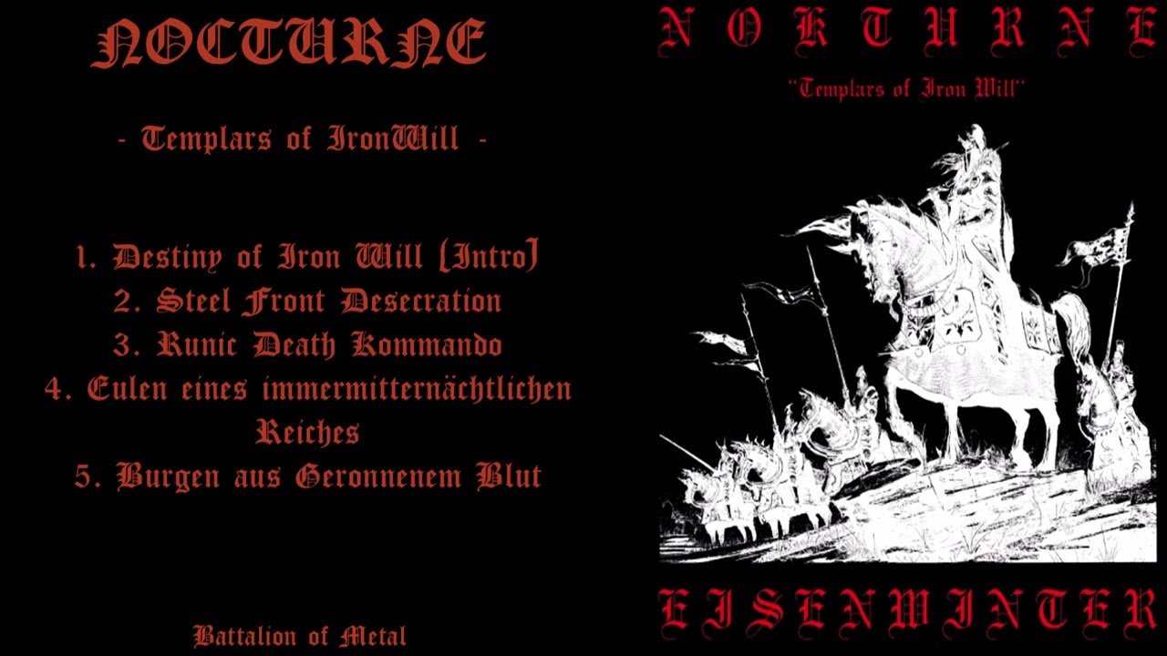 NOKTURNE - Templars of Iron Will (FULL SPLIT) - YouTube