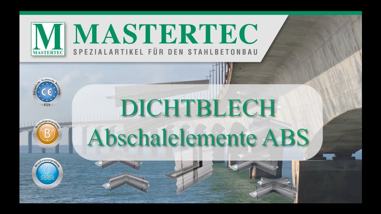 DICHTBLECH Abschalelemente ABS