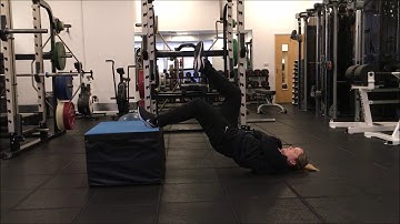 Hamstring Bridge Hold On Box