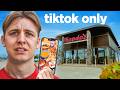 I Only Ate TikTok Food for 72 Hours