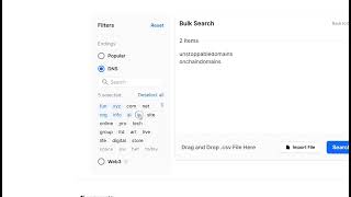 How to Bulk Search at Unstoppable Domains