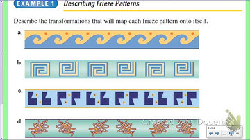 Geometry- Glide Reflections and Frieze Patterns