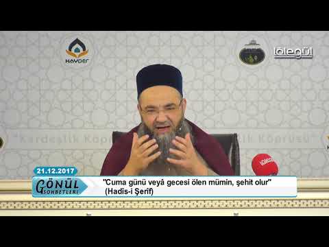 Cumâ günü günâh işlemeden selâmetle geçerse, diğer günler de selâmetle geçer - Hadîs-i Şerîf