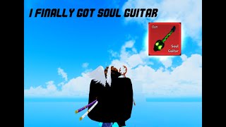 I FINALLY Got Soul Guitar In Blox Fruits