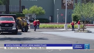 North Phoenix Outdoor Mall Partners With Asu To Test Cool Pavement