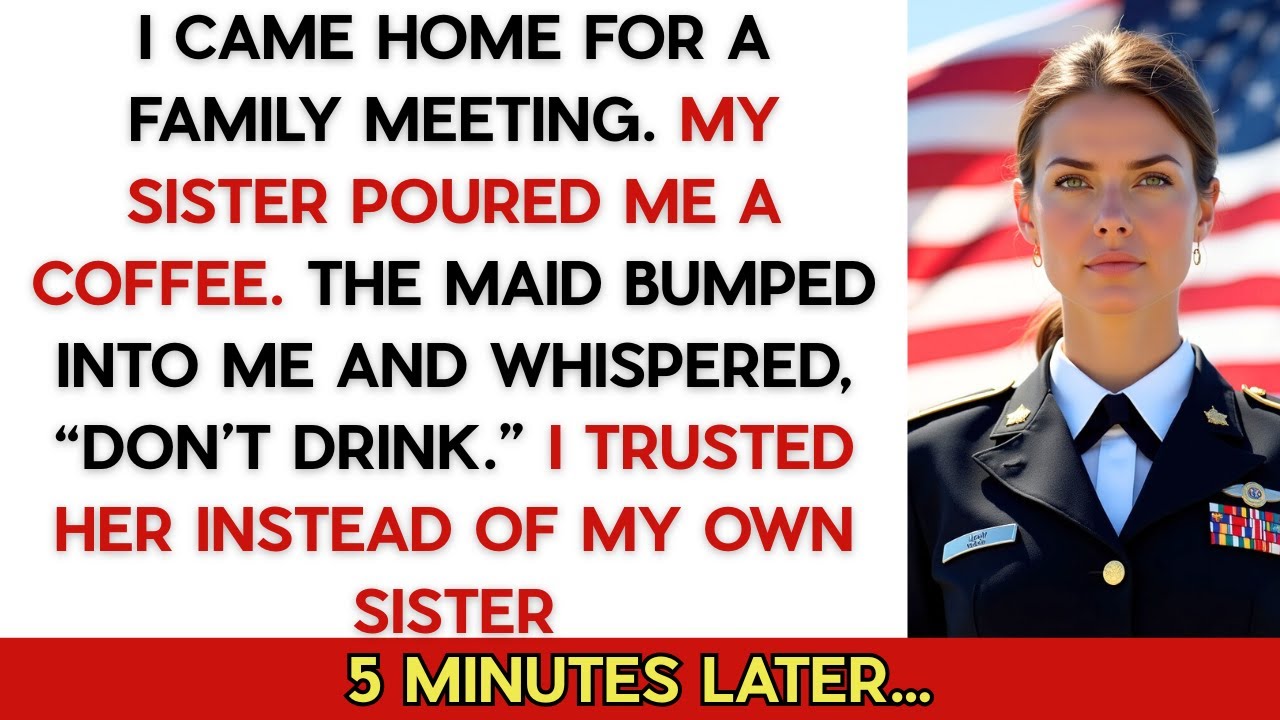 My Sister Gave Me Coffee Before The Meeting. The Maid Spilled It On Purpose. It Saved My Life…