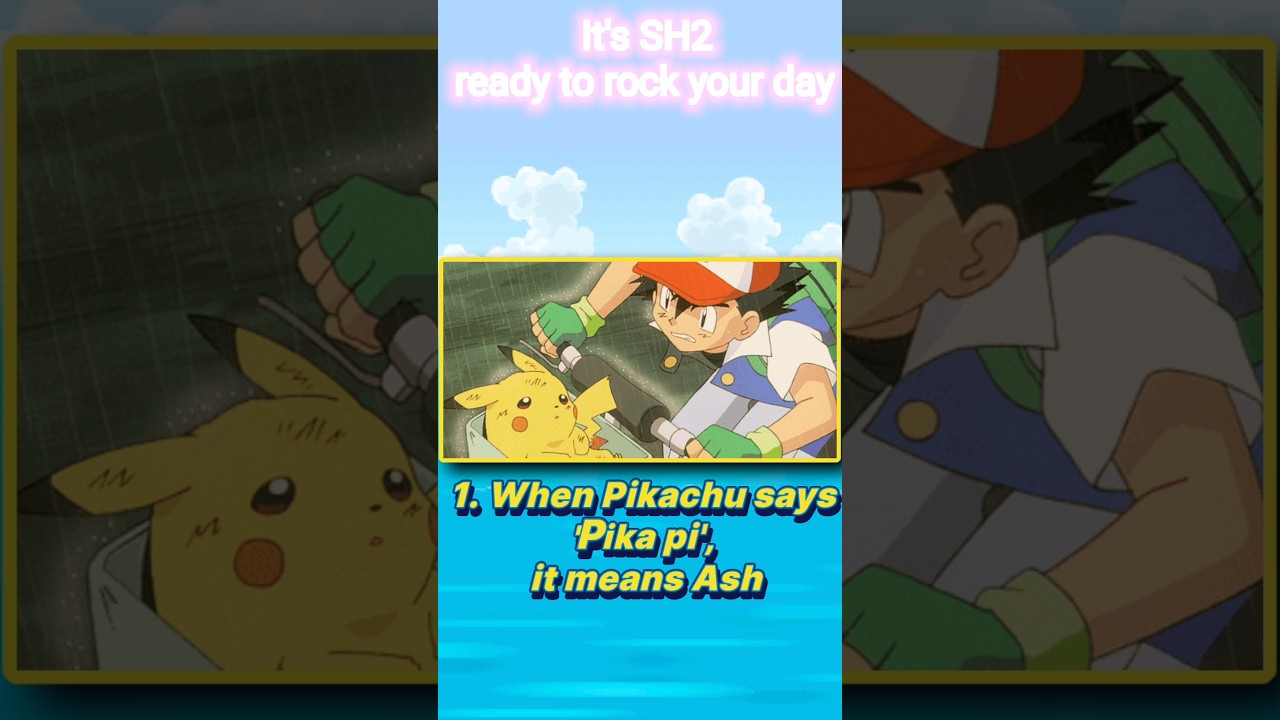 Rare facts about Ash's pokemon (part-1) 