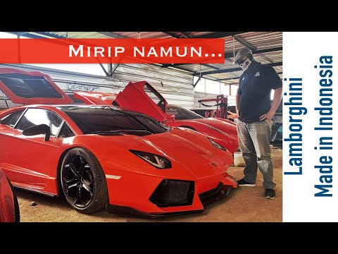  Lamborghini  BUATAN  INDONESIA YouTube