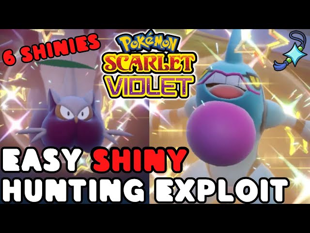 Pokémon Scarlet and Violet exploit makes it easier to hunt shiny