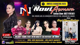 🔴LIVE ORGAN NEW NOVI ASMARA | MALAM | JUM'AT, 08 AGUSTUS 2025 | KEDONGDONG - SUKRA INDRAMAYU