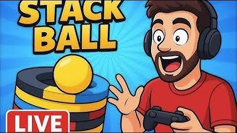 Stuck ball new play funny 🤣 #live #shorts#stackball #stackballgame #stackball3d