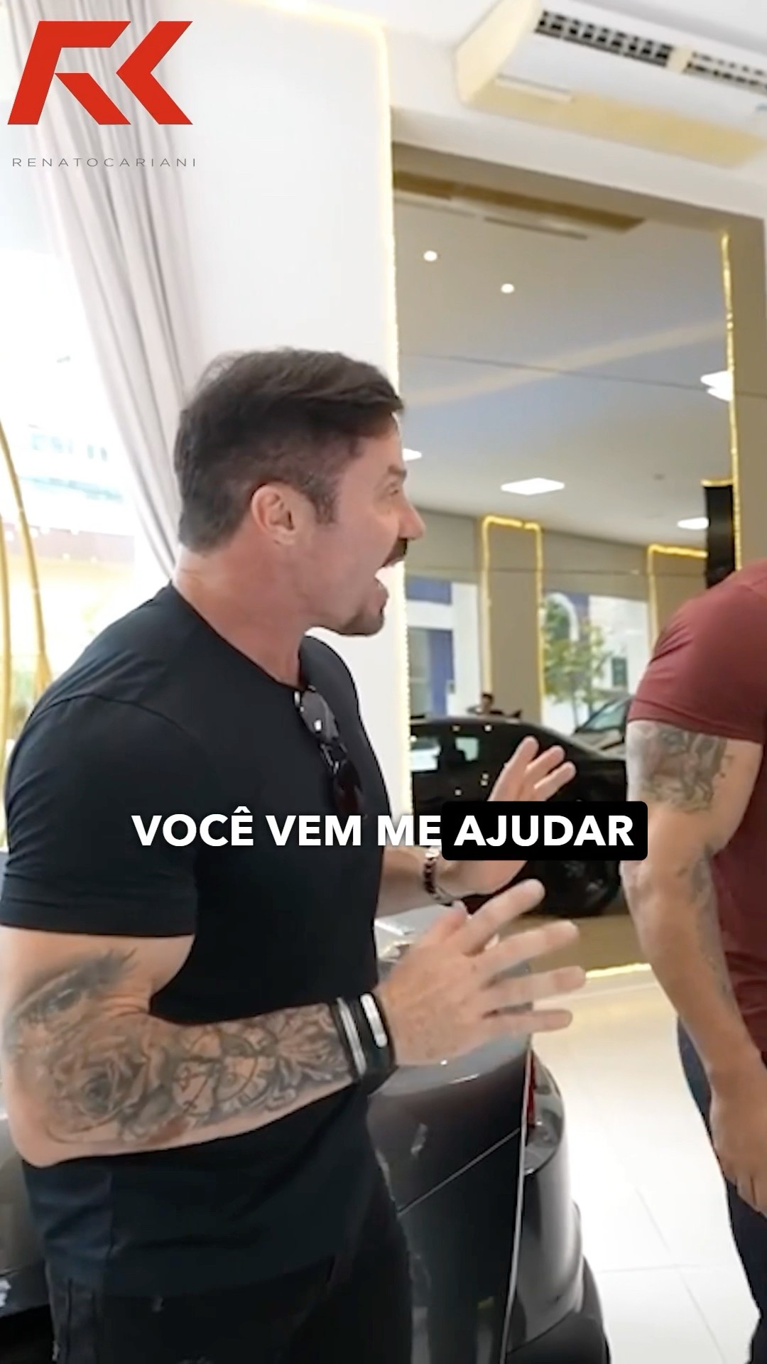 VOCÊ É TEAM CARIANI OU TEAM BALESTRIN? ? #renatocariani #juliobalestrin #vovô #jovem #resenha #meme