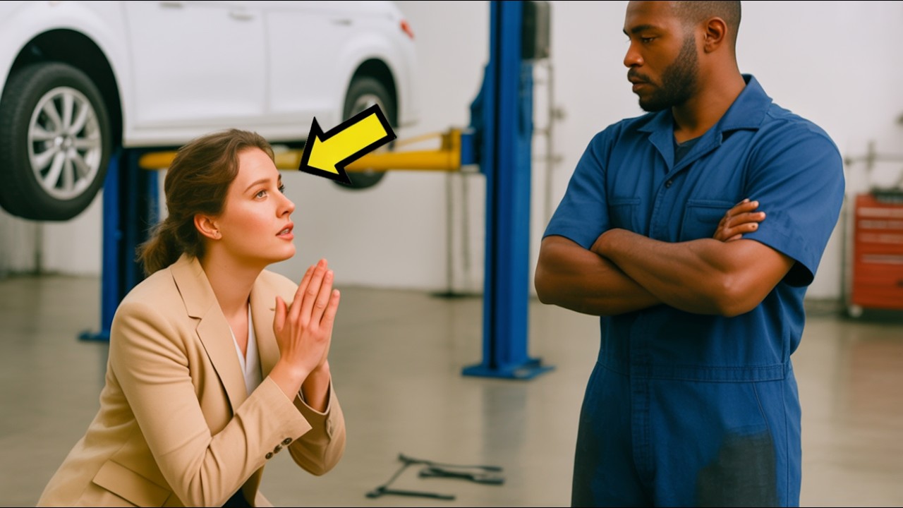 LEI HA UMILIATO IL MECCANICO E PRETESO IL LICENZIAMENTO… MA È FINITA SUPPLICANDO…