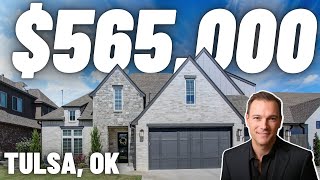 Tulsa Home For Sale - $565,000 - 4 bed / 4 bath - 17265 E 42ND PL