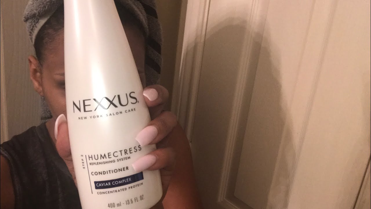 What Did This Nexxus Do To My Hair Nexxus Conditioner Youtube