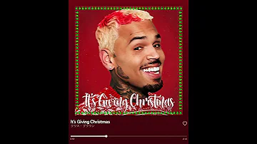 Chris Brown - It's Giving Christmas #shorts #music #christmas #chrisbrown