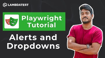 Hoe om te gaan met waarschuwingen en dropdowns | Playwright met TypeScript-zelfstudie 🎭| Deel 5