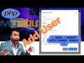 How to Code PHP Form to Add an USER MySQL 2024