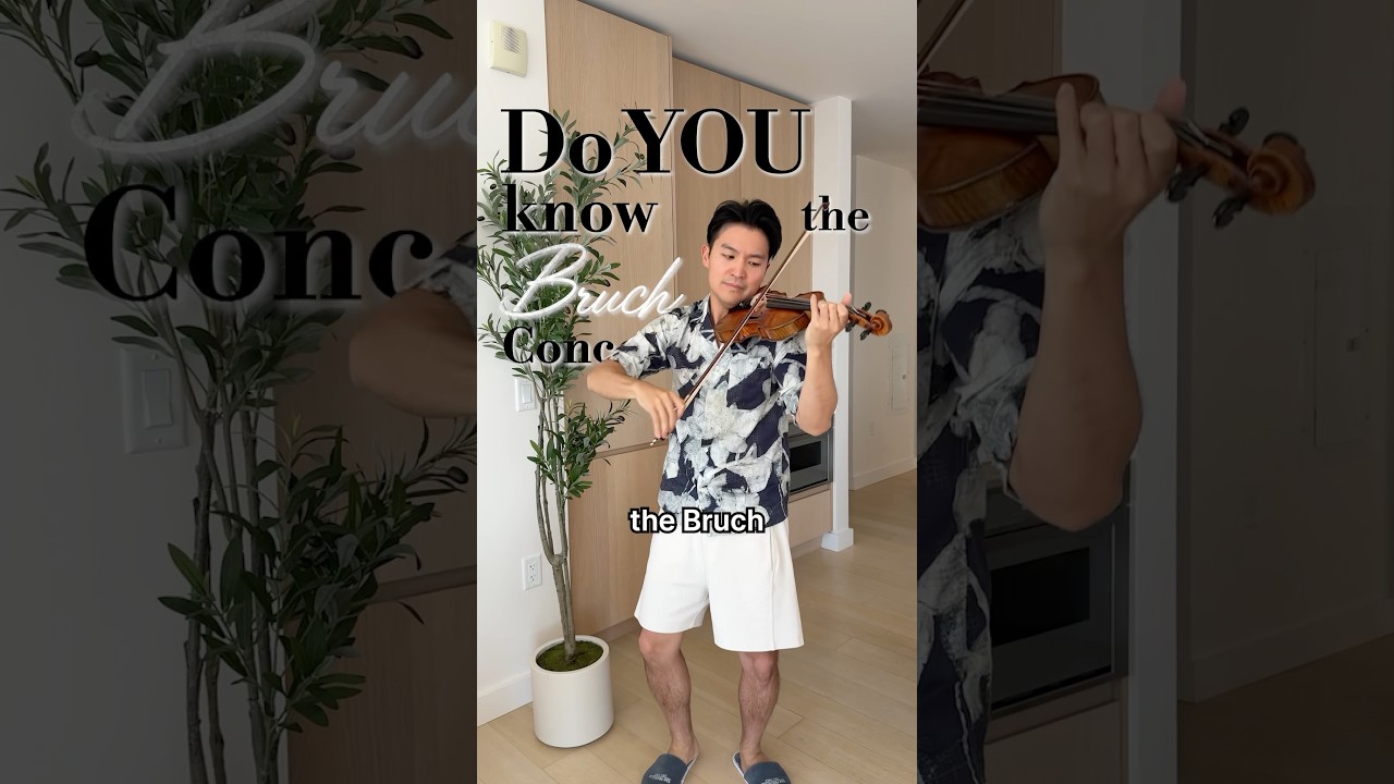 2 years without playing Bruch Violin Concerto 😤