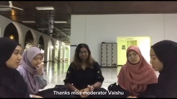 SCCA 1013 INTRODUCTION OF COMMUNICATION  ( ASSIGNMENT 3 - PANEL DISCUSSION)