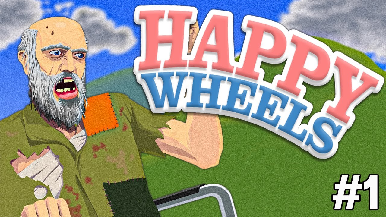 Playing The FUNNIEST Game Ever! 😂 | Happy Wheels #1