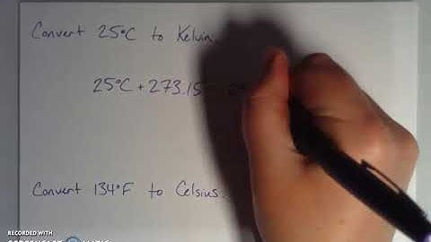 Temperature Scales and Conversions