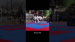 Ura mawashi 💫🤕  #karate #kumite #worldgame #shortsviral