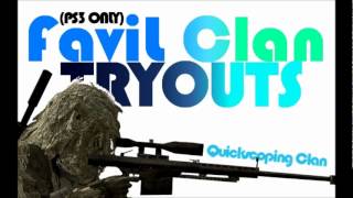 Favil Clan Tryouts (PS3 Only)