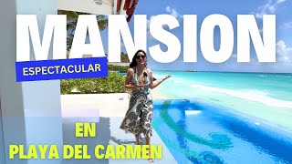 😮Casa frente al mar en Playa del Carmen. Zona exclusiva de Playacar