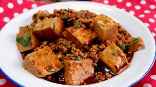 Homestyle Chinese Quick Braised Tofu with Minced Meat 家常红烧豆腐 Chinese Style Beancurd Recipe Tau Kwa screenshot 2