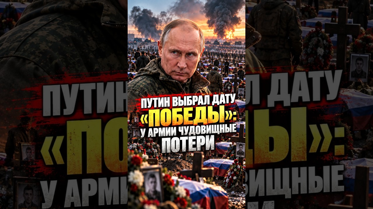 ❗️Путин выбрал дату "победы" / Чудовищные потери в армии РФ