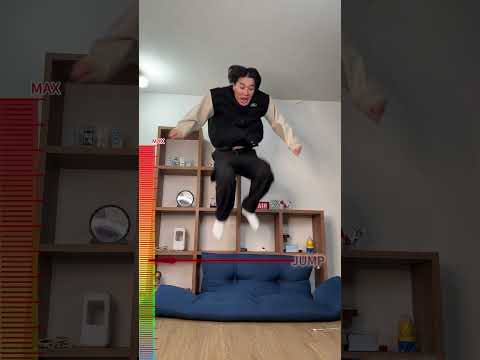 徐々に高くジャンプしてみたら... #shorts