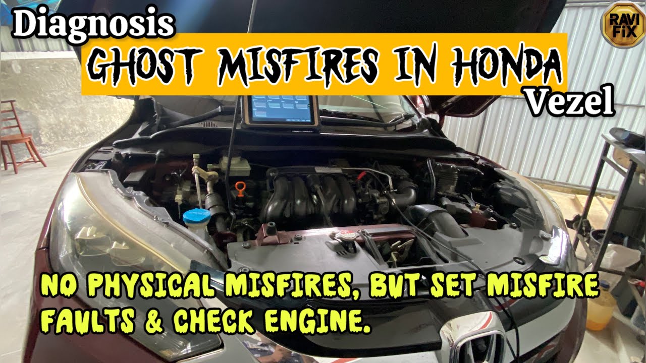 How to diagnose Ghost misfires in Honda set misfire fault codes without actual or physical misfires.